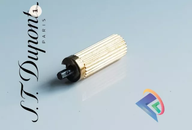 ST DuPont Lighter's Parts Gold Roller Unit to Fit D57 Models VGC D5