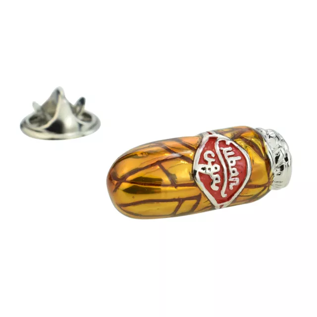 Cigar Design Lapel Pin Badge X2AJTP802