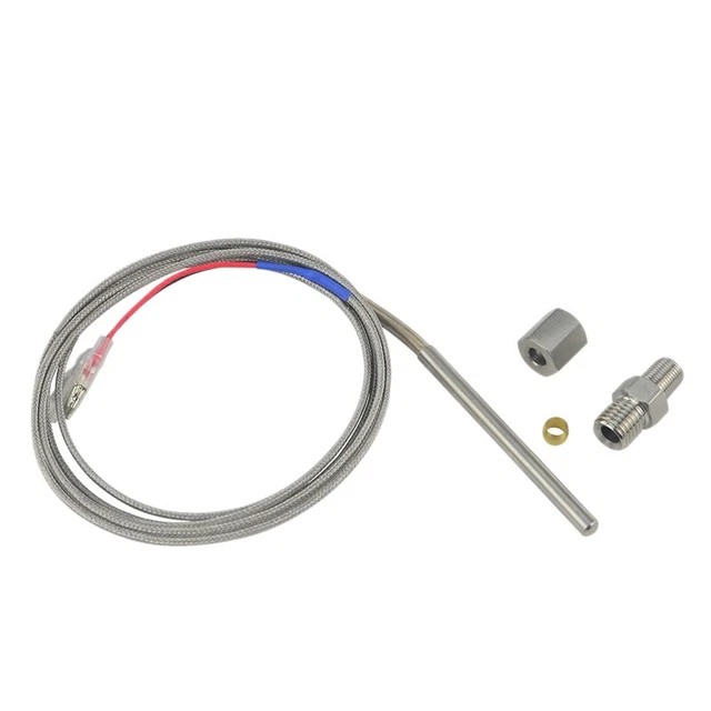 FOR EXHAUST GAS Temperature Sensor K Type Thermocouple Probe Exhaust