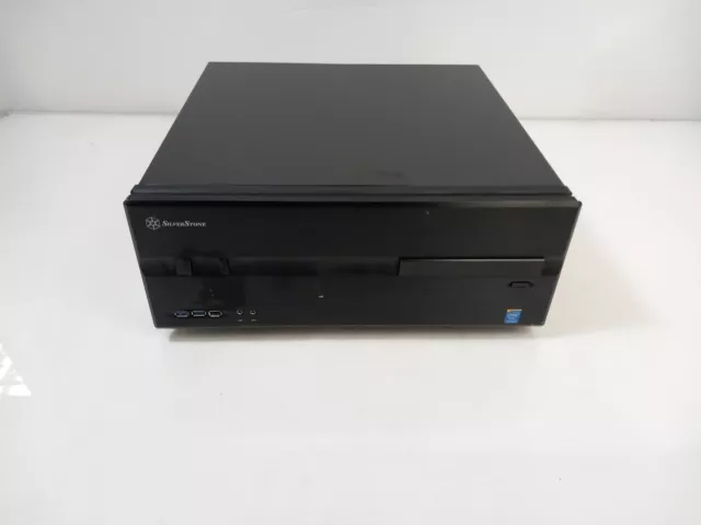 Silverstone LC10-E HTPC USB 3.0 Black Computer Case