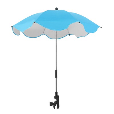 Ombrello bambino UNIVERSALE IMPERMEABILE Fit BUGABOO BUGGY 8 X Viola Scuro 