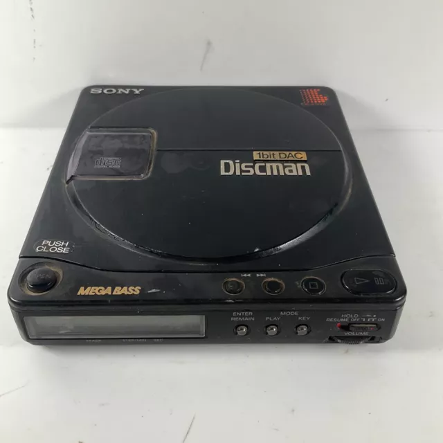 SONY 1BIT DAC Discman D-99 Vintage CD Portátil Reproductor - Raro EUR  176,01 - PicClick ES