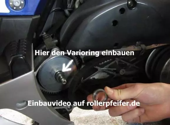 Mofadrossel Varioring auf ca. 30 Km/h Yamaha Aerox MBK Nitro Jog  Malaguti