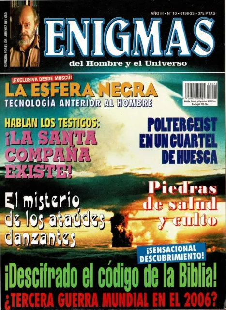Revista Enigmas No. 23. Poltergeist en Huesca. La esfera negra. Santa Compaña