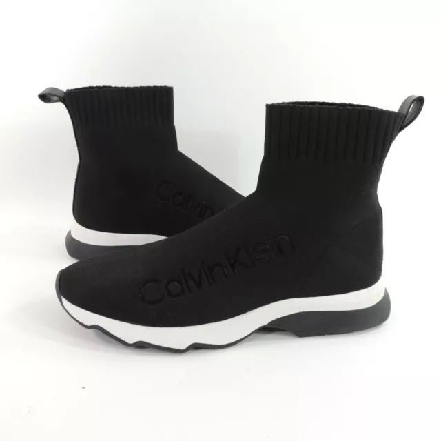 Calvin Klein Women's Karmina Sneaker Boot BLACK Size 8 1/2 M. New without box.