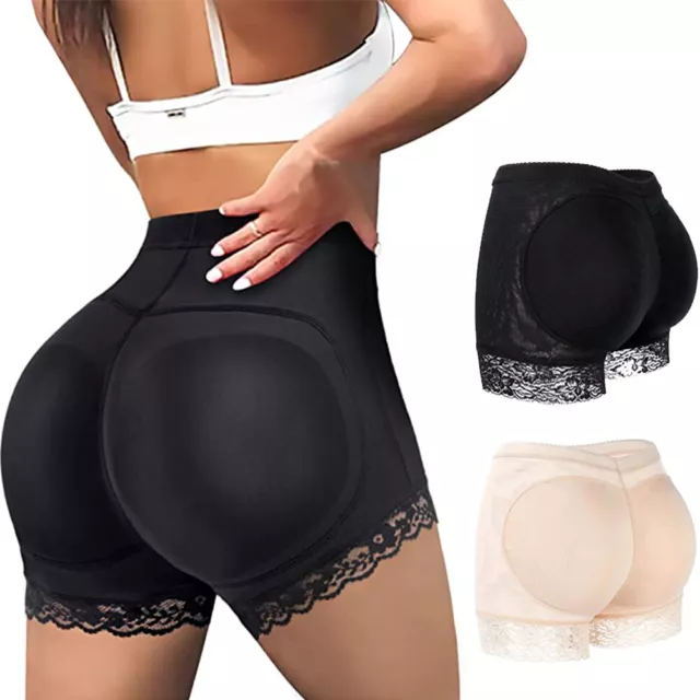 Women Buttock Padded Underwear Hip Enhancer Shaper FAKE ASS Butt Lifter up  Pants