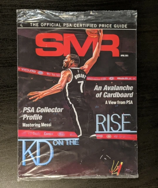 NEW OFFICIAL PSA Price Guide Magazine April 2021 SEALED! Kevin Durant