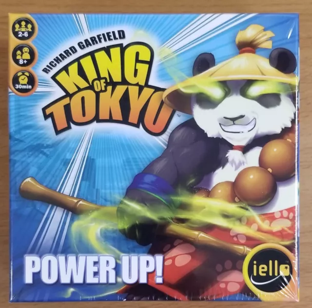 Richard Garfield King of Tokyo Power Up Expansion card game New Sealed 2017