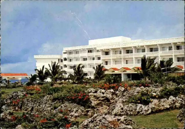 KENIA Postkarte Kenya Postcard 1974 MOMBASA Beach Hotel mit Stempel color AK