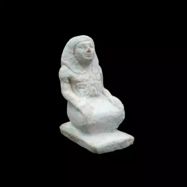 Rare Antique Stone/Faience Amulet Figurine of Ancient Egyptian...SMALL