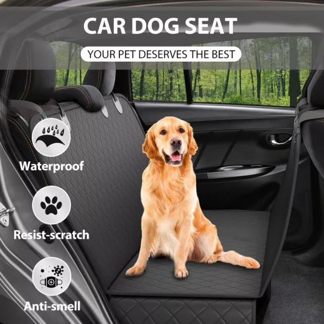 PETPROVED Housse Protection Banquette Arriere Voiture Chien Housse  Protection Protege Protection Siege Transport Couverture : :  Animalerie