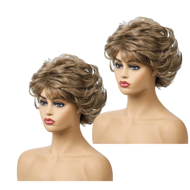 Perruques Afro-américaines Perruques De Cheveux Humains Bouclés Boucles
