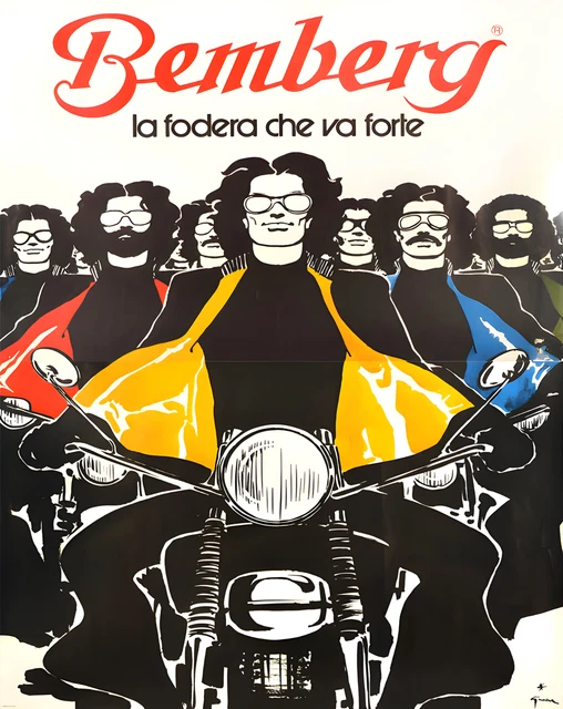 Affiche Vintage Moto BSA 1964 - Poster Art Déco - Plusieurs Tailles - Neuf - Irlande