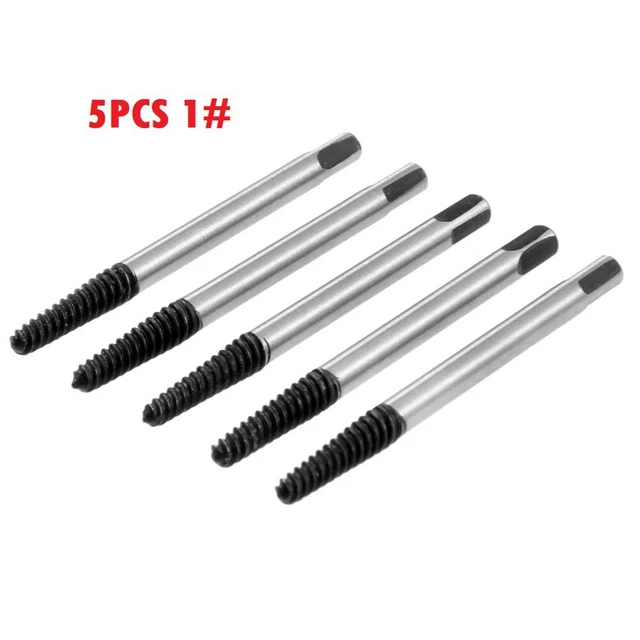 Drinnen&außen Schraubenausdreher Bohreinsätze Pour 4-6mm Vis Acier 5pc