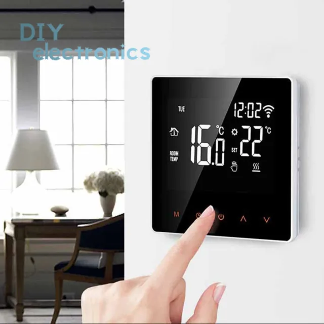 Wi-Fi Smart Thermostat for Smart Home DIY Work with Alexa Wifi Tuya Home