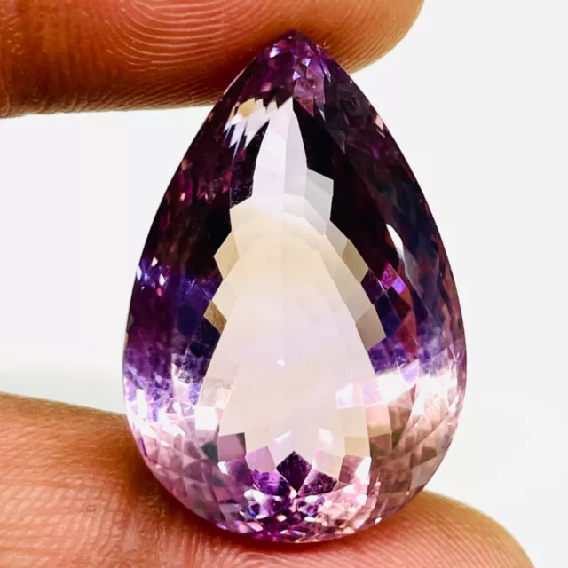 VVS 51.60 Cts Certified Natural Ametrine Huge Pear Cut Untreated Loose Gemstone