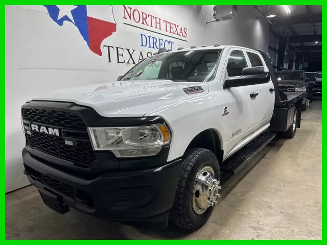 2021 Ram 3500 Tradesman 4x4 Diesel Dually Flat Bed Crew Touch Sc