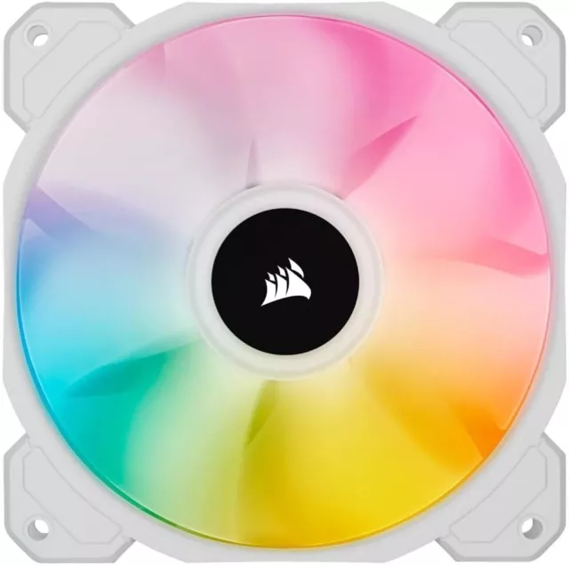 iCUE SP120 RGB ELITE Performance 120 mm PWM Single Fan (CORSAIR AirGuide Techno