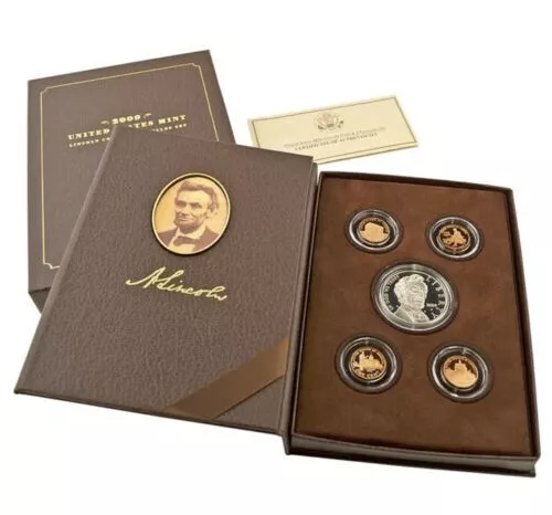 2009 Lincoln Coin & Chronicles Set Silver Dollar & Bicentennial Cents Ogp & Coa!