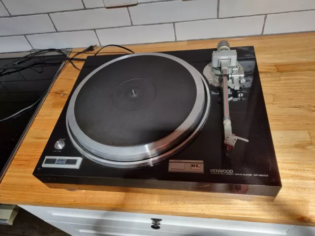 Turntable Kenwood Kp-8800Mk2 Direct Drive With New Denon Moving Coil Can Post.