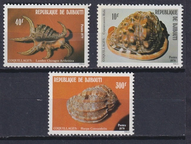 Djibouti 1979 Shells MNH**