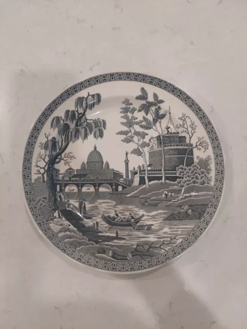 Spode The Archive Collection Rome Dinner Plate Black