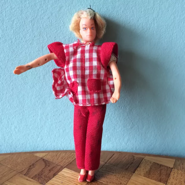 Frau Puppe Lundby Puppenstube Puppenhaus 1:18 dollhouse flexible doll