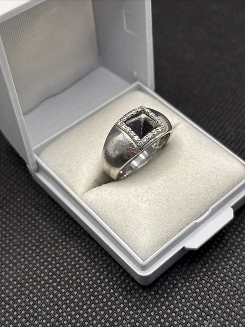 Bague Ancienne Argent Massif 925 - Jonc Anneau Serpent - Taille 51 - Occasion