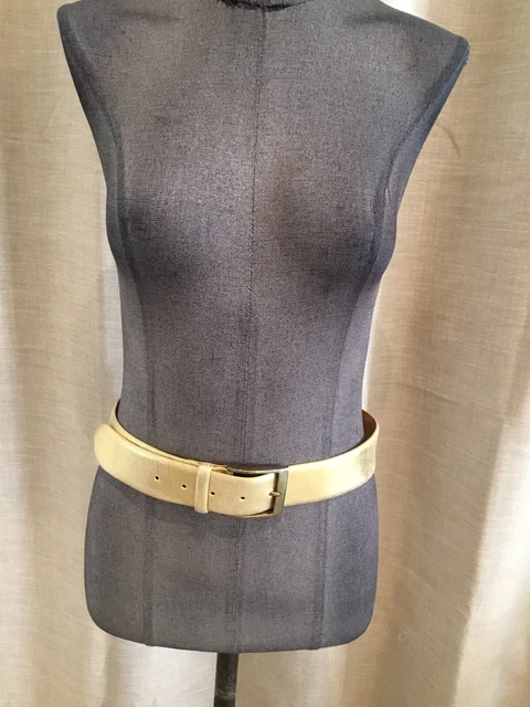 Ceinture Bijou Vintage Signée Franck Herval - Perles De Murano Et écus - Taille 96 Cm