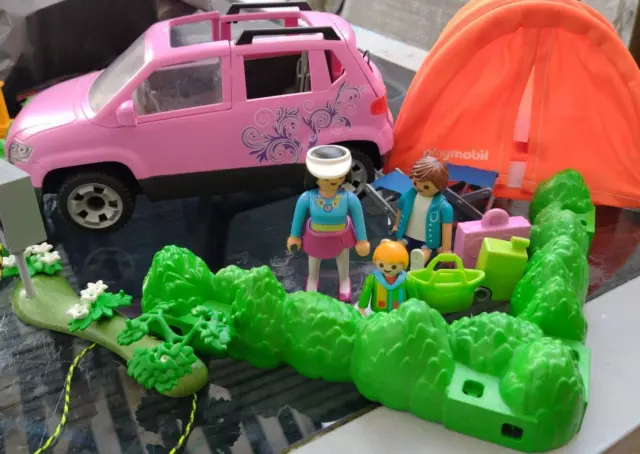 Playmobil campamento on sale de verano