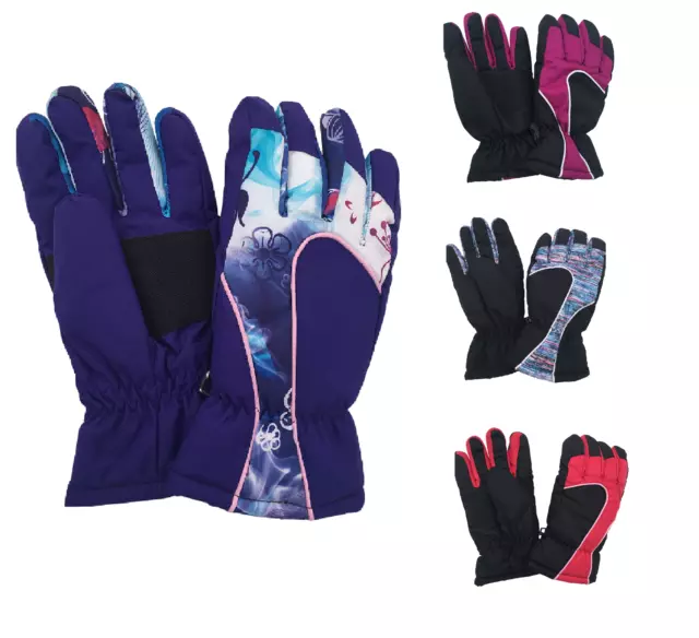 NEW LADIES WOMEN FEMALE Heatguard Thermal Genuine Thinsulate SKI GLOVES