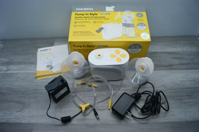 Medela Pump In Style Double Electric Pump EUC Missing Bottles