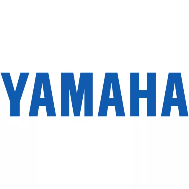 2x Yamaha Logo 8" Vinyl Decal Sticker Window Racing Motorcycle MX Off Road ATV