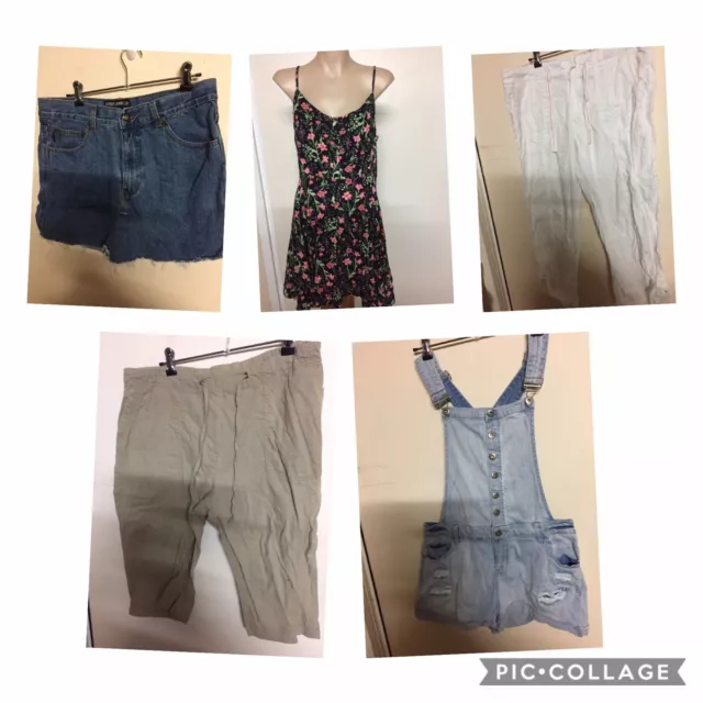 Mixed Lot Ladies Pinafor Pants Dress Street Jeans Emerson Jayjay Suzannegrae SzL