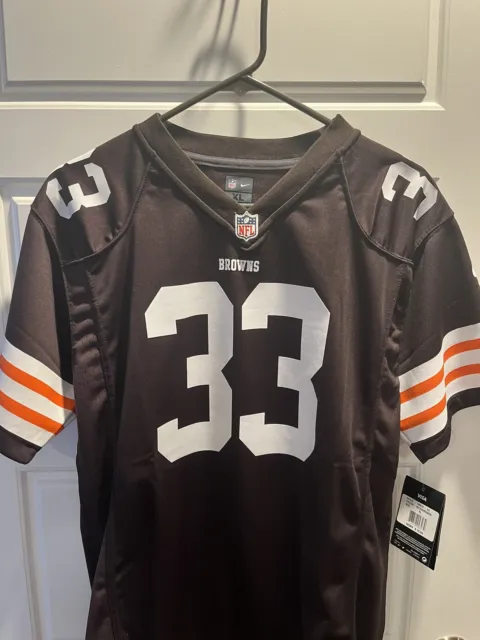 Nike On-Field Cleveland Browns Trent Richardson #33  Sewn NFL Jersey Youth XL