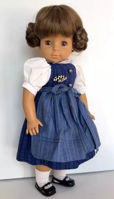 Gotz Doll Model Kanekalon Wig Sleep Eyes Soft Body Not Jointed No Box No Tag 17"