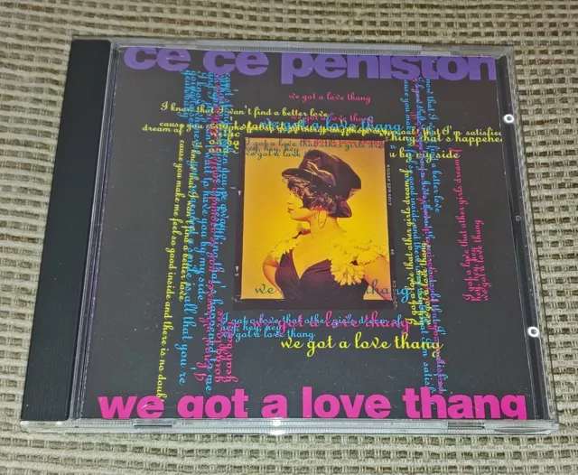 Ce Ce Peniston - We Got A Love Thang (US CD, 6 Mixes, Maxi-Single)