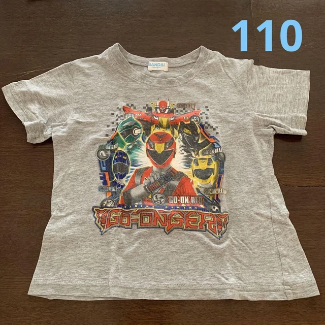 Short Sleeve Shirt 110 Go-Onger Boy Girl