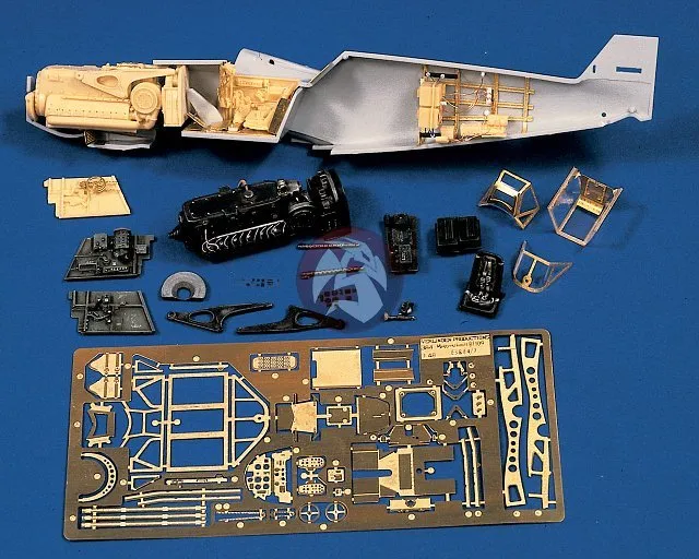 Verlinden 1/48 Messerschmitt Bf 109 E-3 & E-4/7 Super Detail Set (Hasegawa) 384