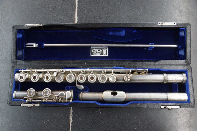 (CO)THE HAYNES FLUTE by WM.S HAYNES CO BOSTON, MASS FLUTE SERIAL No. 47968