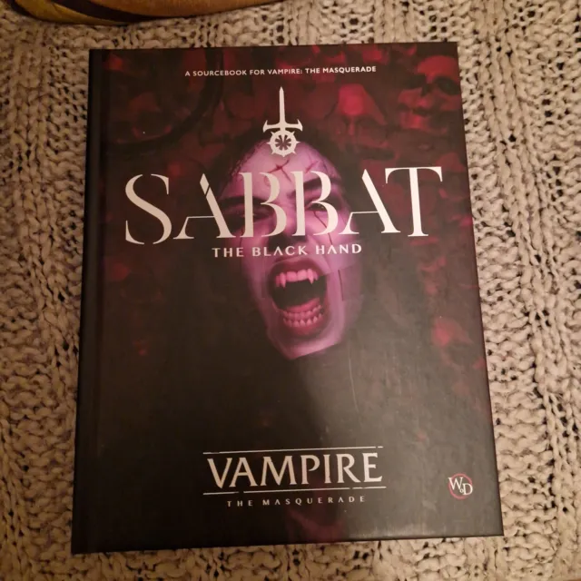 Vampire: The Masquerade RPG Sabbat: The Black Hand Source Book (Merchandise)