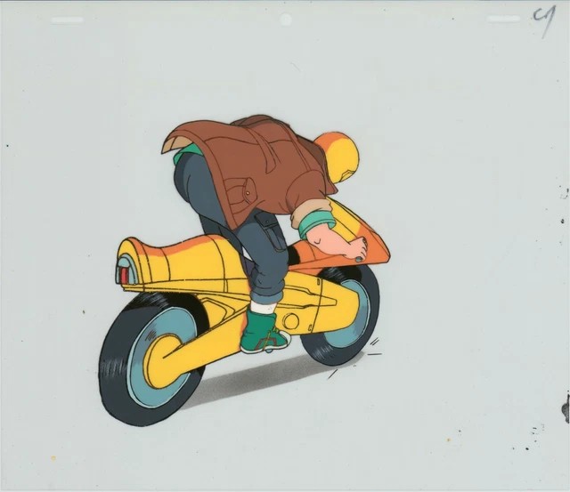 Captain Planet Wheeler Production Cartoon cel Hanna Barbera 1990-1995 b3024