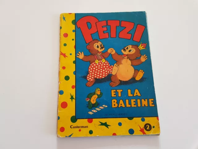 BD PETZI N°2 Et la baleine - par Hansen - EO Casterman 1958