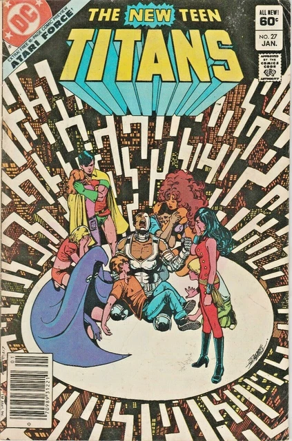 Teen Titans Volume Ii #27  Atari Force Preview  Newsstand Variant  Dc  1983