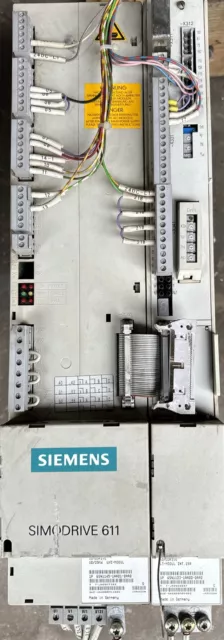 Simodrive 10/25Kw 6Sn1145-1Aa01-0Aa0 Siemens+6Sn1123-1Aa00-0Aa0+6Sn1118-0Aa11-0A