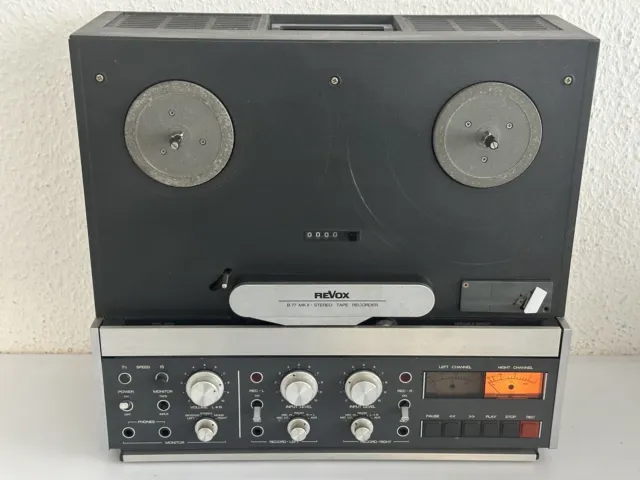 REVOX B 77 Tape Recorder/Tape Recorder„ Needs Service “ $1,233.15 -  PicClick AU