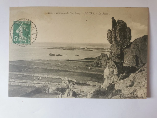 CPA 50 surroundings de CHERBOURG - GOURY - La Roche