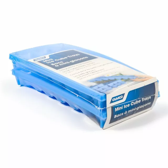 Mini Ice Cube Trays - 2 Pack 9" x 4" x 1"