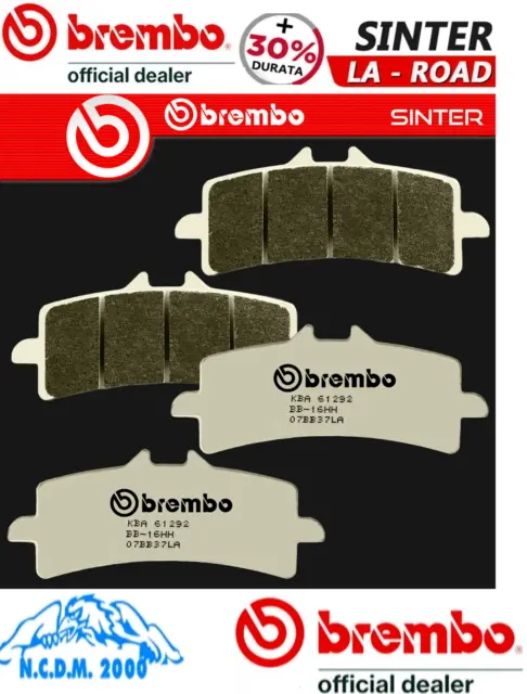 Set 4 Pastillas de Freno Delantero Brembo La Sinter Carretera Para Pinza M4