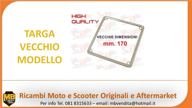 Cornice Targa Cromata Moto Europea Art.3277CNT - Foto 5